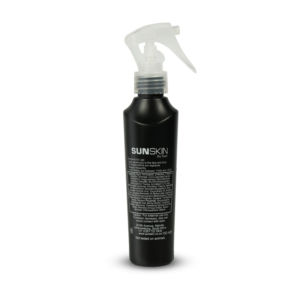 Sunskin BODY & FACE - Dry Touch SPRAY SPF50 - Full Spectrum Sunscreen - Image 2